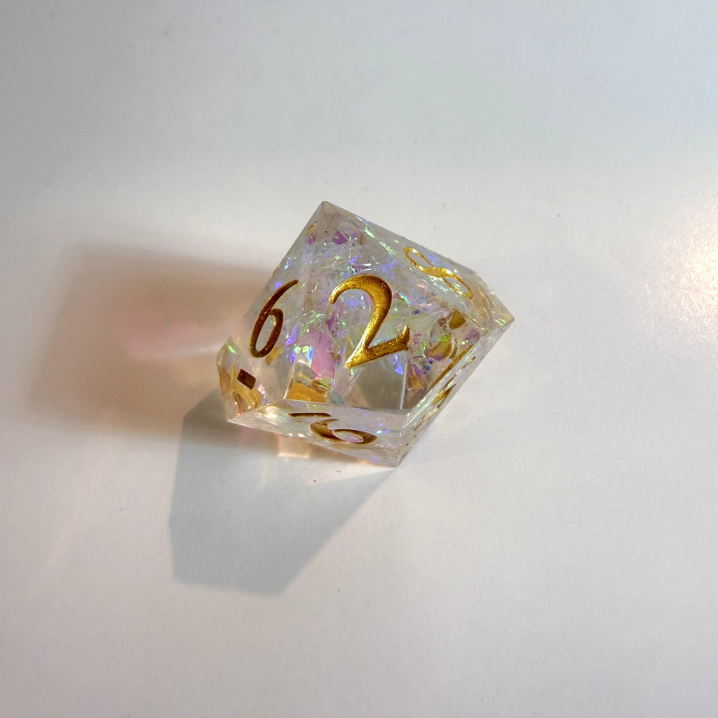 Prism Spark Sharp Edge Resin Dice Set