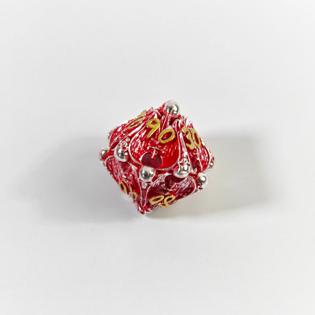 Drachenschädel-Hort Hohlmetall-Würfelset