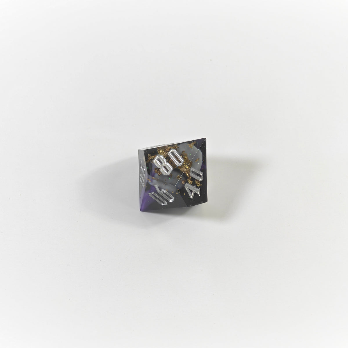 Cosmic Dust Sharp Edge Resin Dice Set