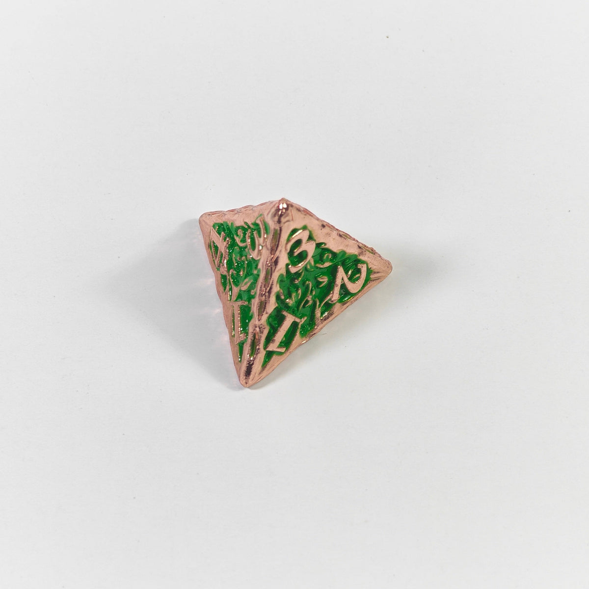 Set di dadi in metallo massiccio Green Vine
