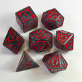 Bloodstone Chonk Acrylic Dice Set