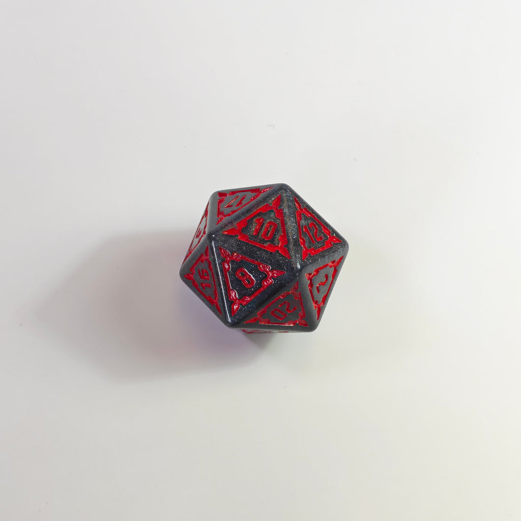 Bloodstone Chonk Acrylic Dice Set