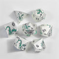 Green Dragon Imprint Massives Metallwürfel-Set