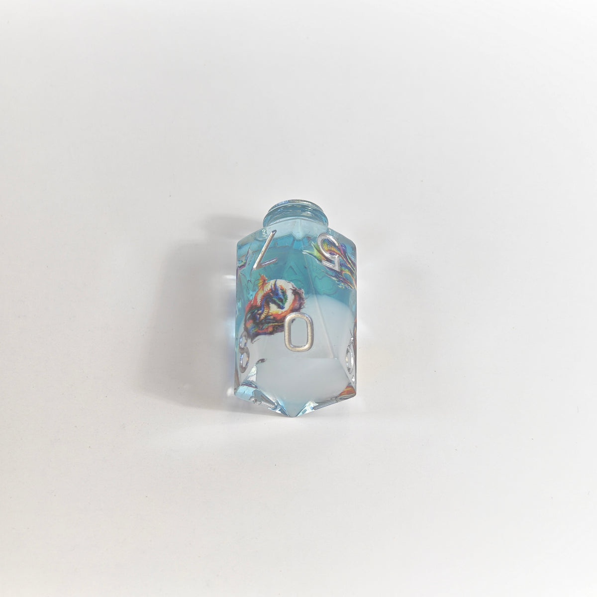 Blaue Drachenflasche