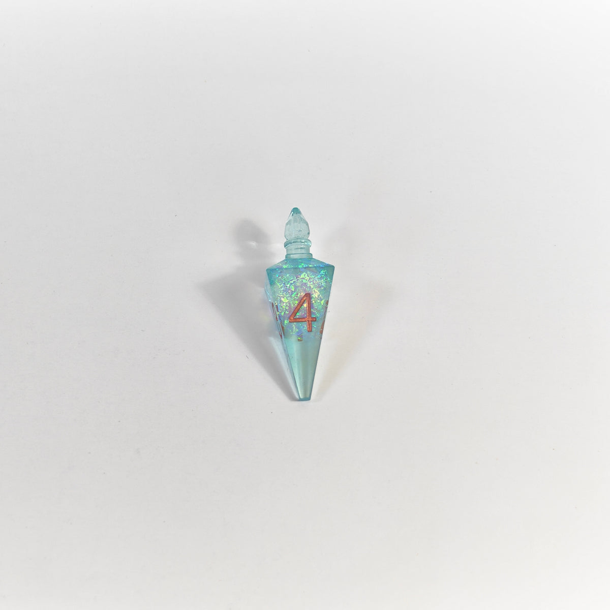 Blaue Glitzer-Zaubertrankflasche