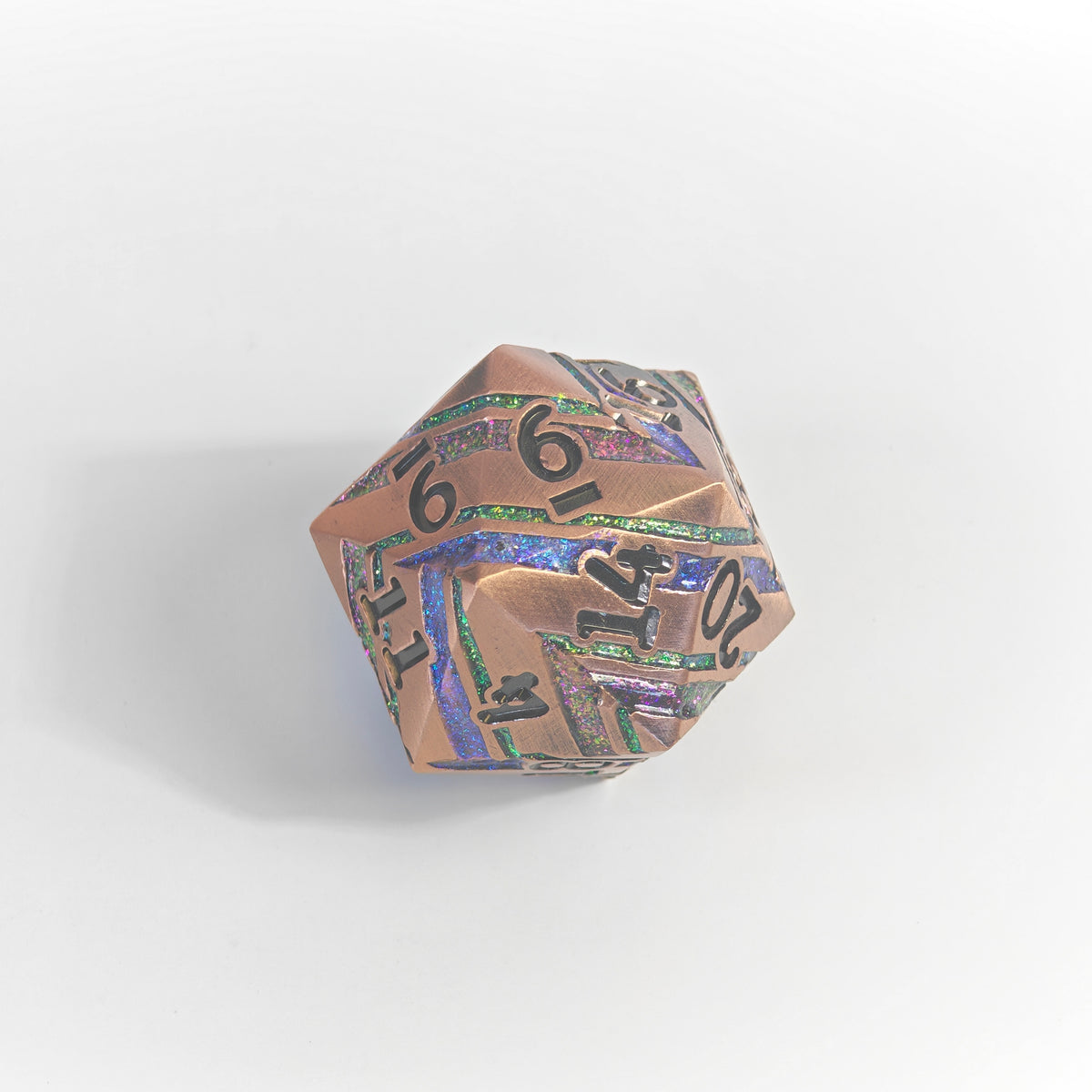 Bunter, massiver Copper-Chonk-W20