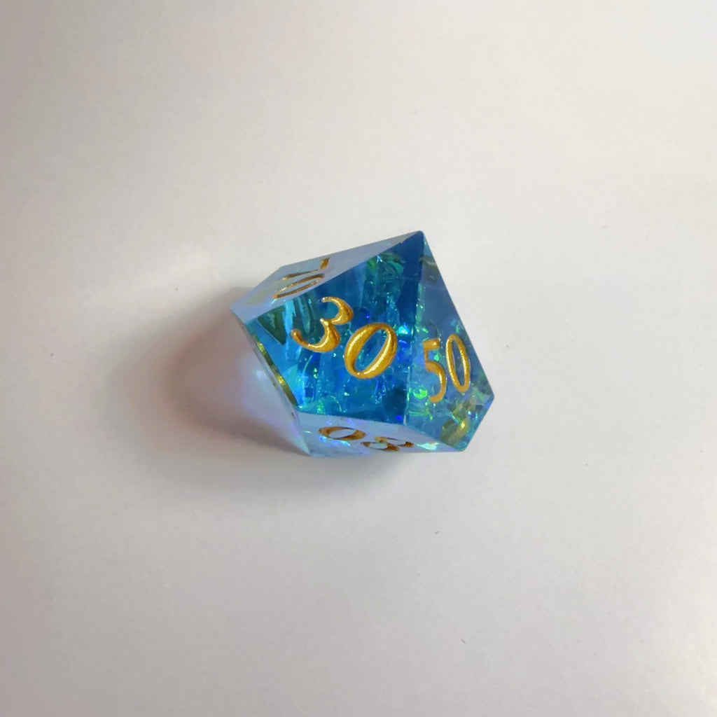 Set de dados de resina Siren's Luck Sharp Edge