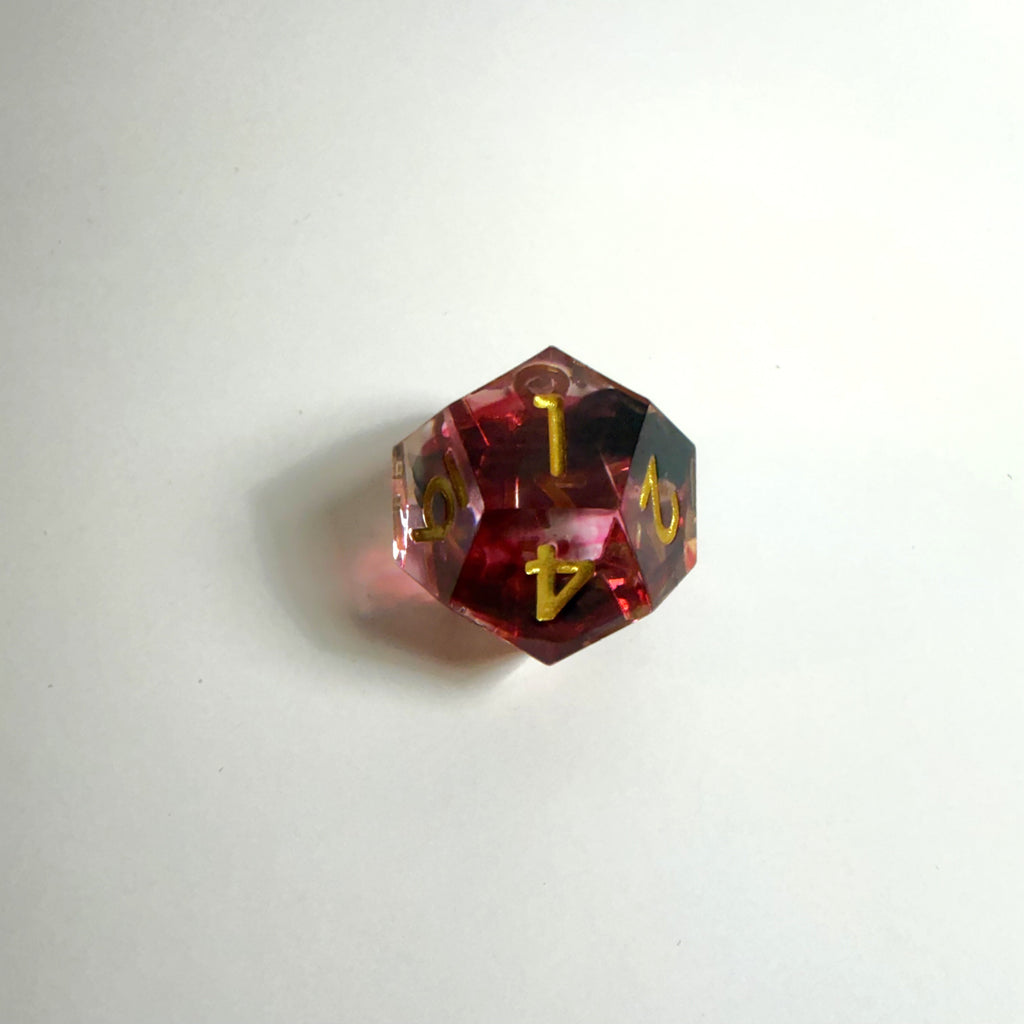 Ensemble de dés en résine Blood Resin Sharpe Edge