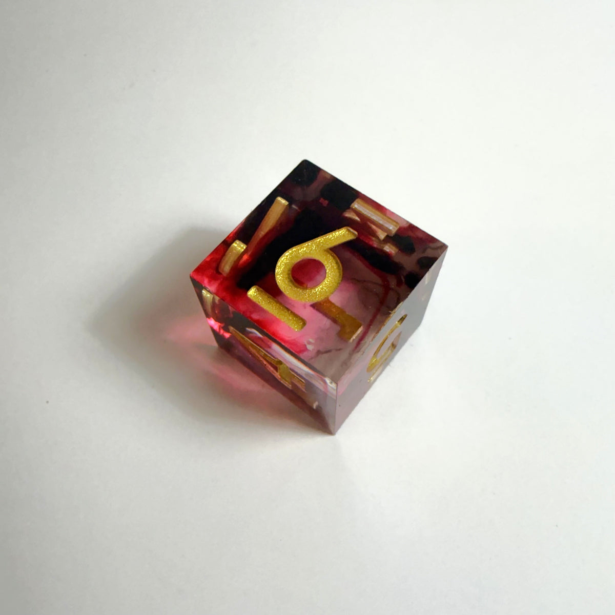 Ensemble de dés en résine Blood Resin Sharpe Edge