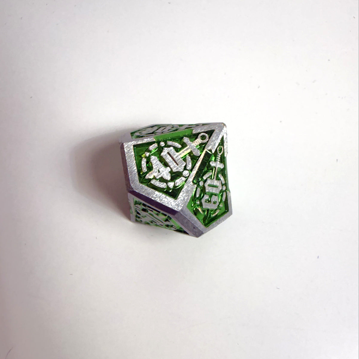 Exertus Mortis Solid Metal Dice Set
