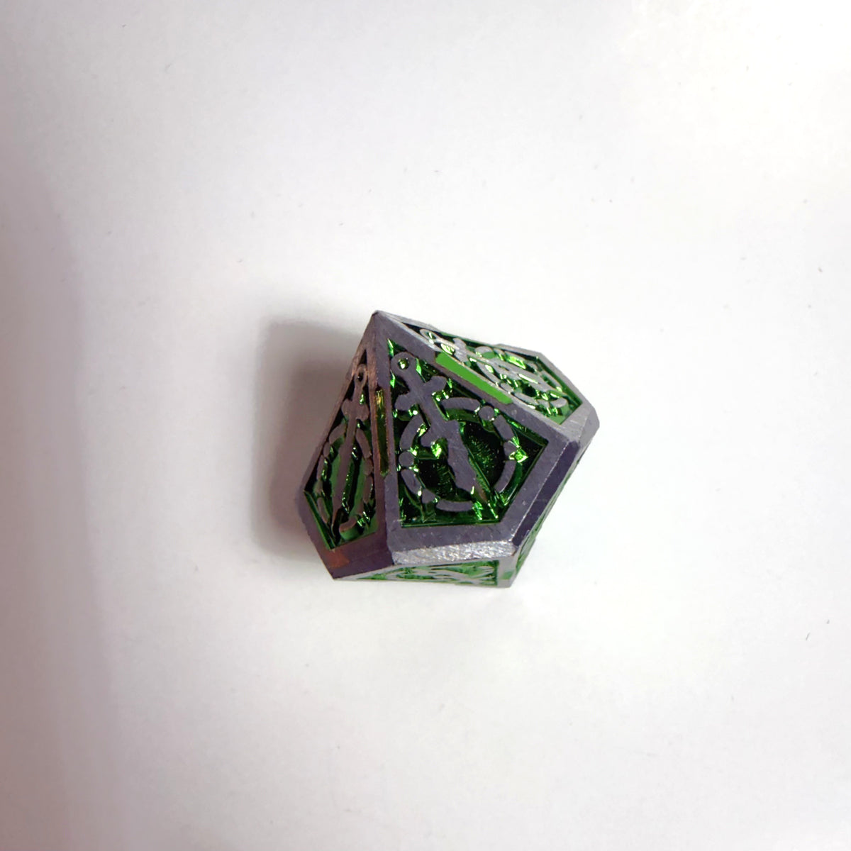 Exertus Mortis Solid Metal Dice Set