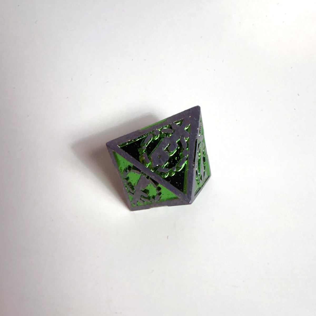 Exertus Mortis Würfelset aus massivem Metall