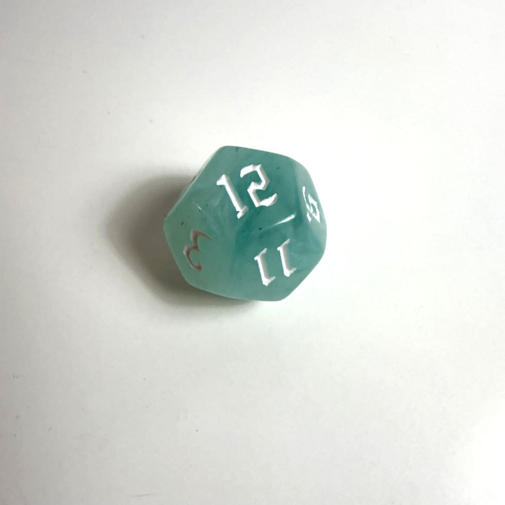 Frosted Pirate Acrylic Dice Set