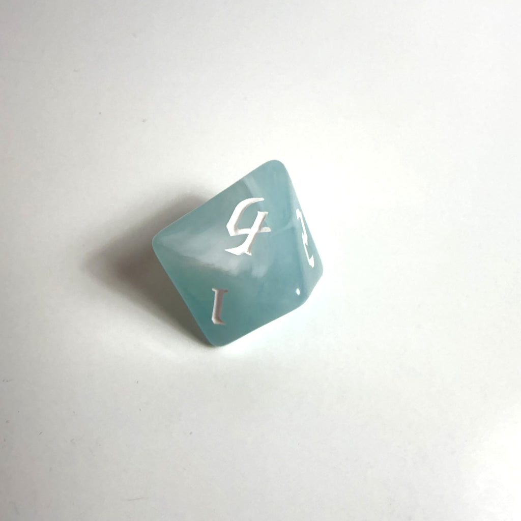 Frosted Pirate Acrylic Dice Set
