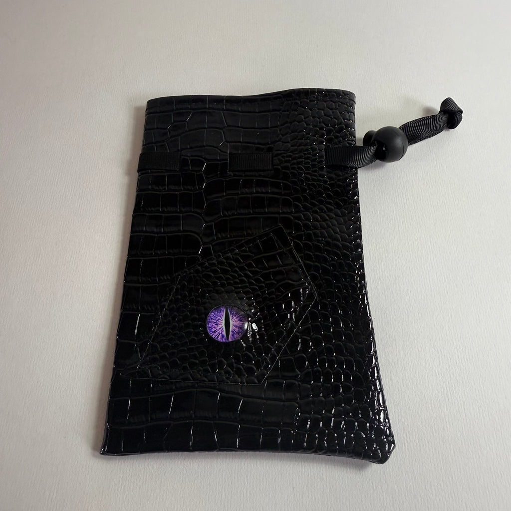 حقيبة عين التنين الأرجوانية