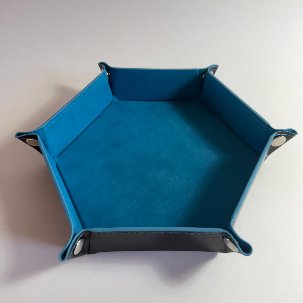 Bandeja de dados estándar azul claro