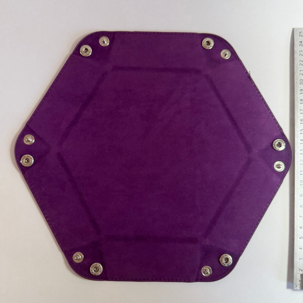 Plateau à dés standard violet