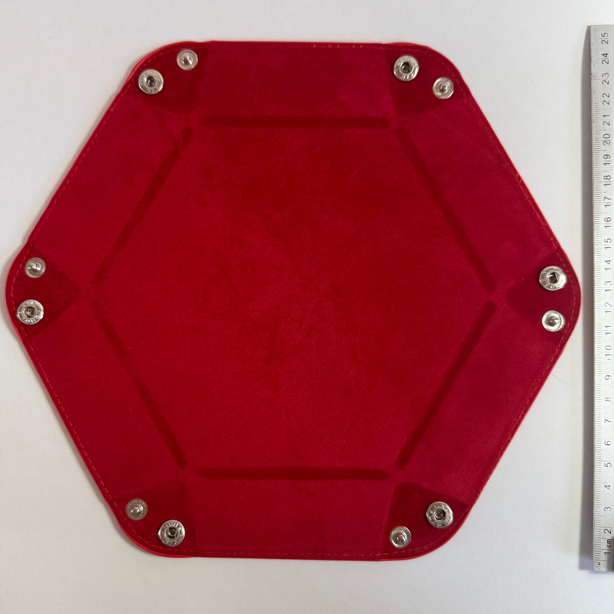 Plateau à dés standard rouge