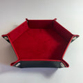 Plateau à dés standard rouge