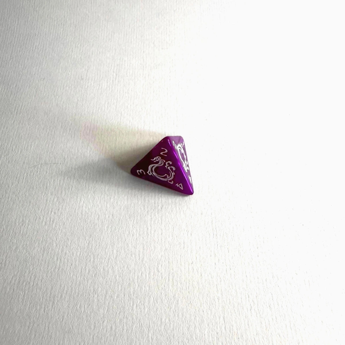 Magenta-mystisches Acryl-Würfelset