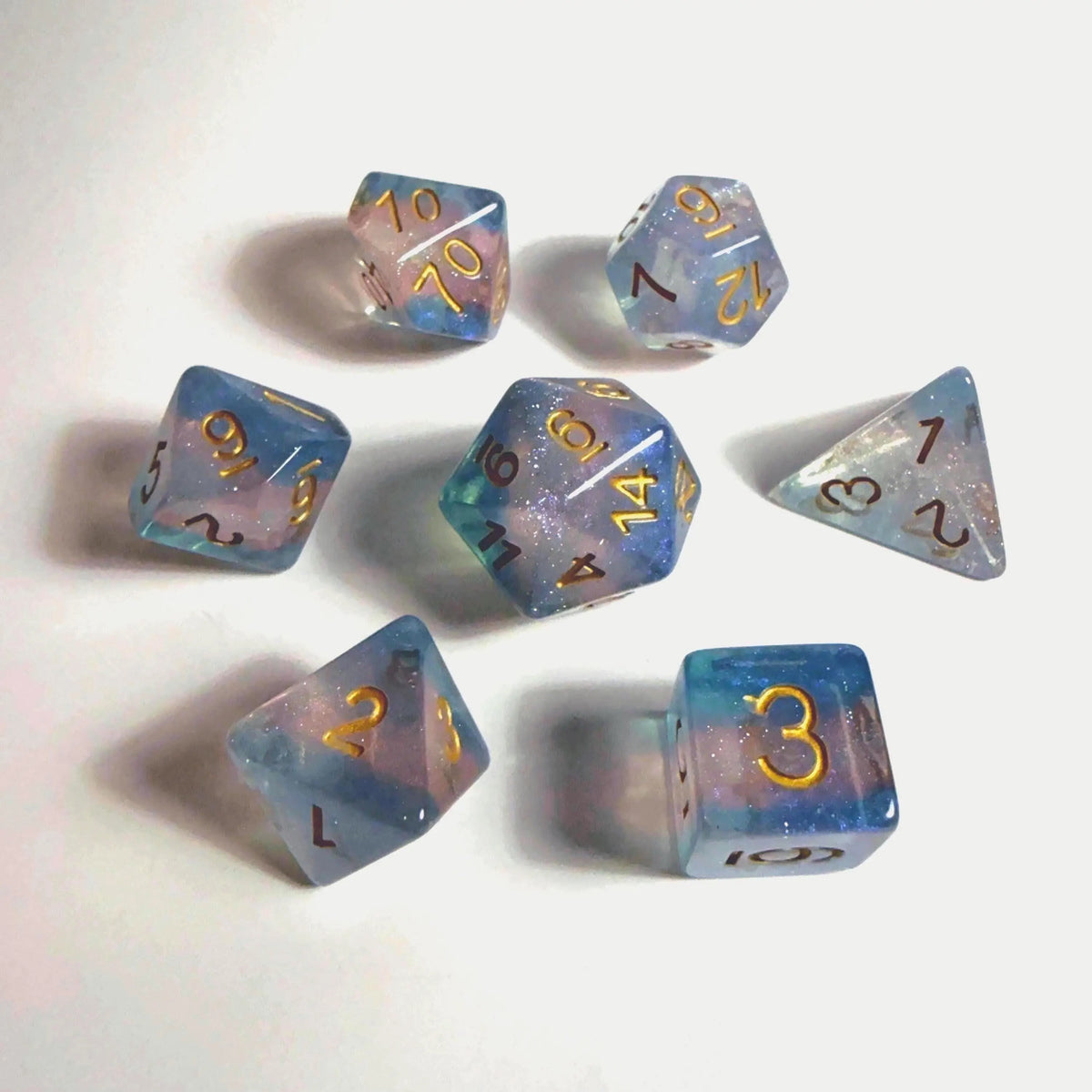 Transgender-Pride-Flaggen-Acrylwürfel-Set