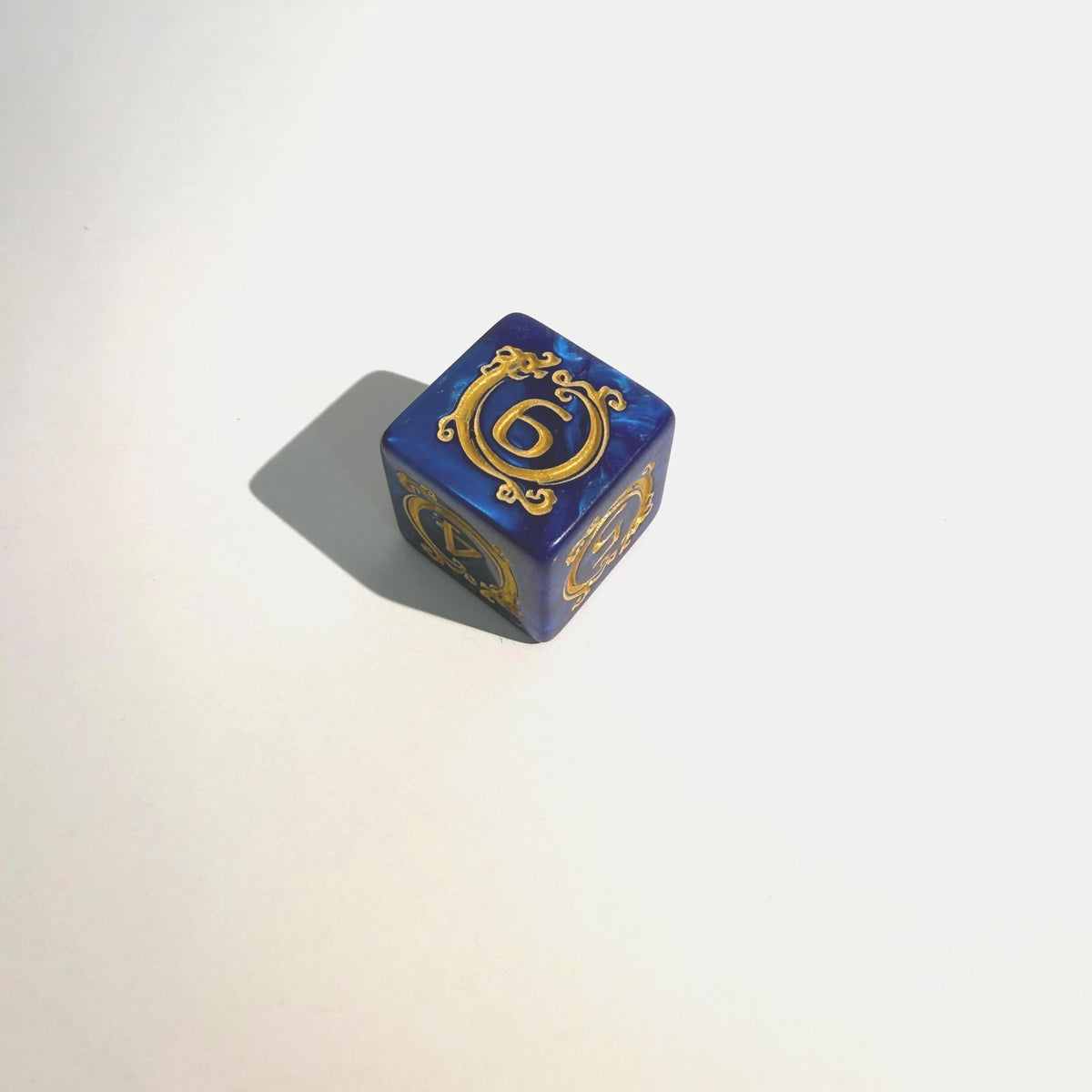 Royal Blue Mystic Acryl-Würfelset